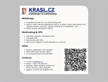 Tablet Screenshot of krasl.com